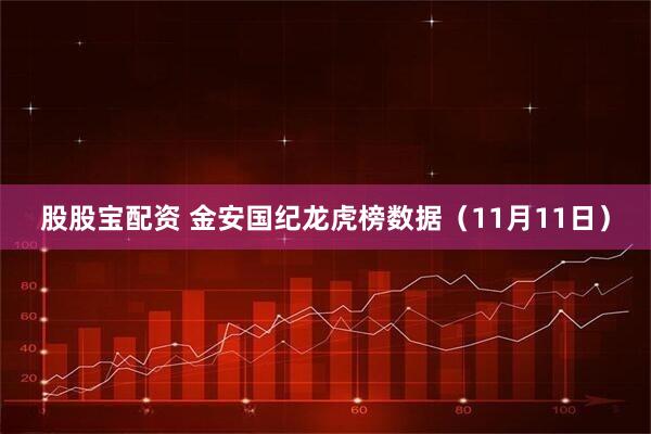 股股宝配资 金安国纪龙虎榜数据（11月11日）